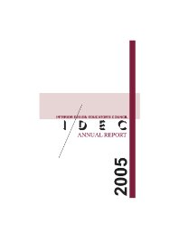 IDEC annual report 2005 cover thumbnail