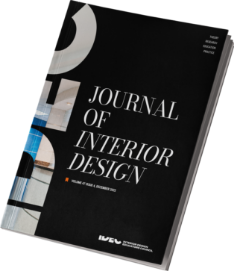 Journal of Interior Design Book Cover Image